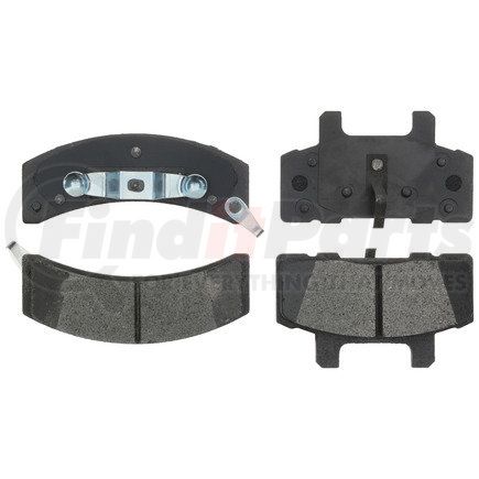 PG D368QS by RAYBESTOS - Brake Parts Inc Raybestos Quiet Stop Overstock Ceramic Disc Brake Pad Set