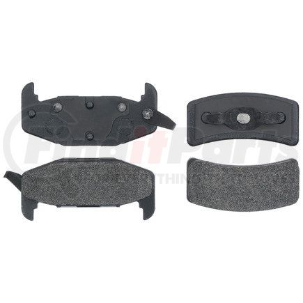 PG-D377M by RAYBESTOS - Raybestos Element3 Metallic Brake Pad Set