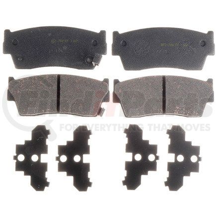 PGD418C by RAYBESTOS - Brake Parts Inc Raybestos Element3 Ceramic Disc Brake Pad Set