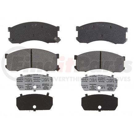 PG-D428M by RAYBESTOS - Raybestos Element3 Metallic Brake Pad Set