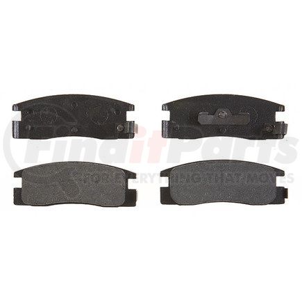 PG-D448 by RAYBESTOS - Raybestos Element3 Organic Brake Pad Set