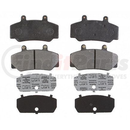 PG-D492M by RAYBESTOS - Raybestos Element3 Metallic Brake Pad Set