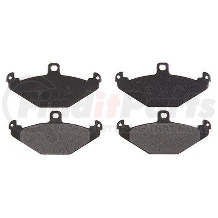 PG-D491M by RAYBESTOS - Raybestos Element3 Metallic Brake Pad Set