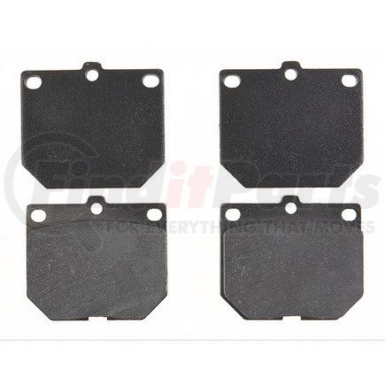 PG-D114 by RAYBESTOS - Raybestos Element3 Organic Brake Pad Set