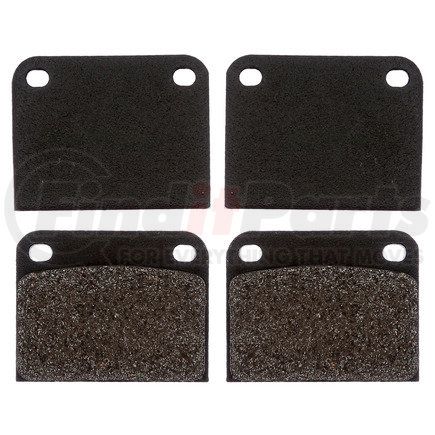 PG-D118 by RAYBESTOS - Raybestos Element3 Organic Brake Pad Set