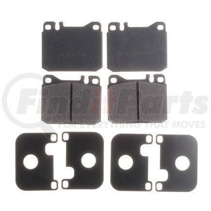 PG-D145AM by RAYBESTOS - Raybestos Element3 Metallic Brake Pad Set