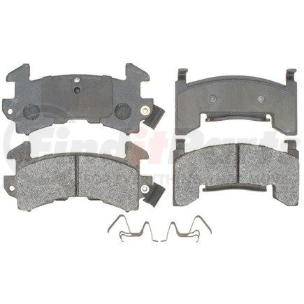 PG-D154M by RAYBESTOS - Raybestos Element3 Metallic Brake Pad Set