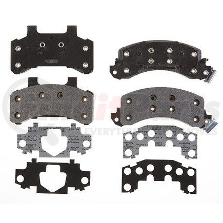 PG-D183M by RAYBESTOS - Raybestos Element3 Metallic Brake Pad Set