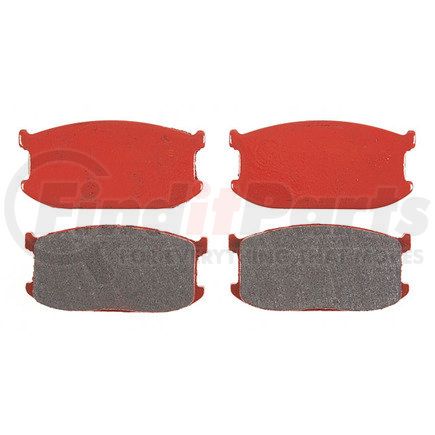 PG-D188M by RAYBESTOS - Raybestos Element3 Metallic Brake Pad Set