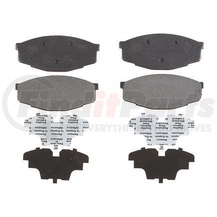 PG-D207M by RAYBESTOS - Raybestos Element3 Metallic Brake Pad Set