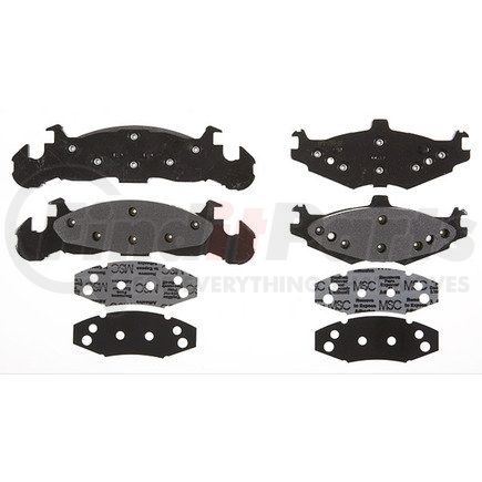 PG-D219M by RAYBESTOS - Raybestos Element3 Metallic Brake Pad Set