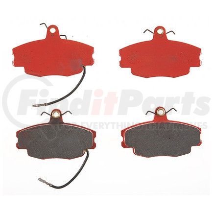 PGD292 by RAYBESTOS - Raybestos Element3 Organic Brake Pad Set