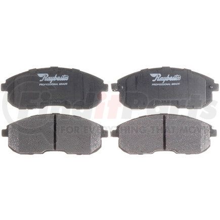 PG-D653C by RAYBESTOS - Raybestos Element3 Ceramic Brake Pad Set