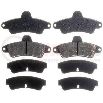 PGD661C by RAYBESTOS - Raybestos Element3 Ceramic Brake Pad Set