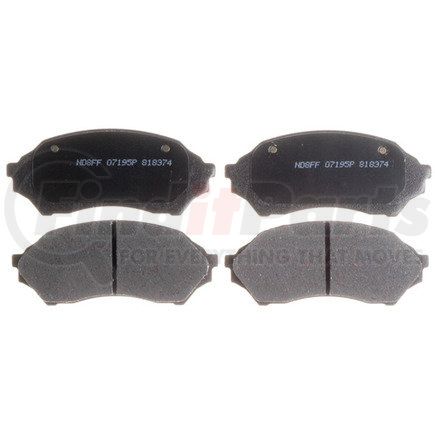 PG-D798C by RAYBESTOS - Disc Brk Pad Set