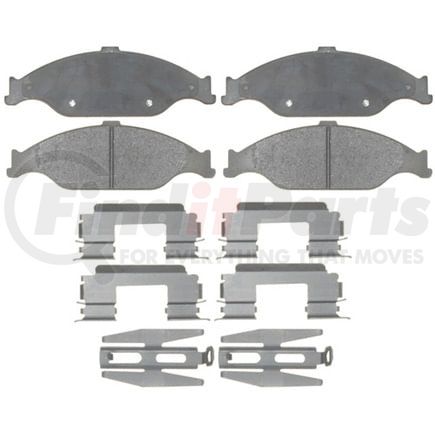 PG-D804C by RAYBESTOS - Raybestos Element3 Ceramic Brake Pad Set