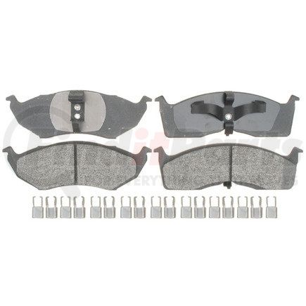 PG-D730AM by RAYBESTOS - Raybestos Element3 Metallic Brake Pad Set