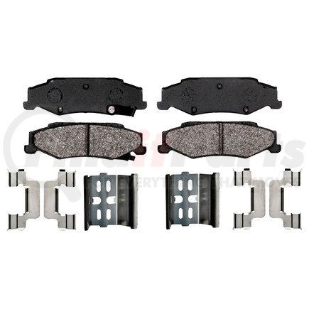 PGD732AM by RAYBESTOS - Raybestos Element3 Metallic Brake Pad Set