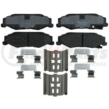 PG-D732C by RAYBESTOS - Brake Parts Inc Raybestos Element3 Overstock Ceramic Disc Brake Pad Set