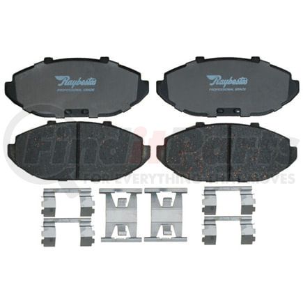 PG-D748C by RAYBESTOS - Disc Brk Pad Set