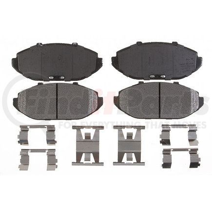 PG-D748M by RAYBESTOS - Brake Parts Inc Raybestos Element3 Overstock Metallic Disc Brake Pad Set