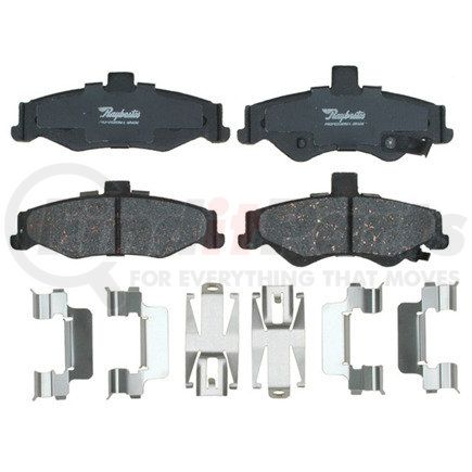 PGD750C by RAYBESTOS - Raybestos Element3 Ceramic Brake Pad Set