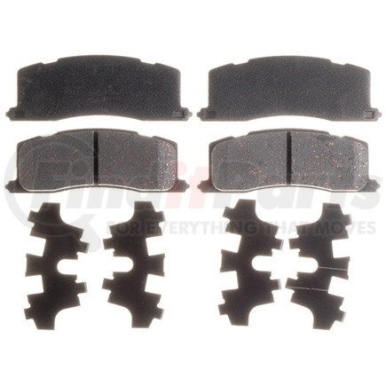 PGD501C by RAYBESTOS - Raybestos Element3 Ceramic Brake Pad Set