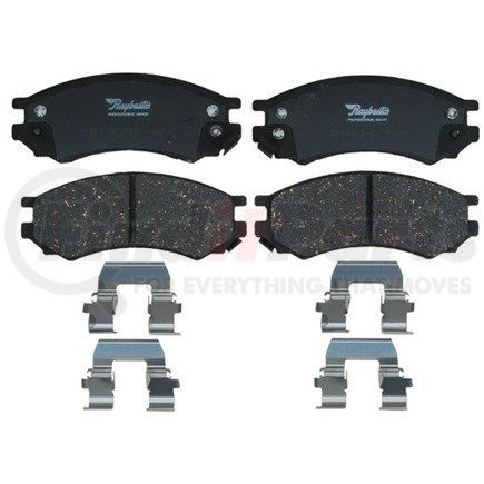 PG-D507C by RAYBESTOS - Brake Parts Inc Raybestos Element3 Overstock Ceramic Disc Brake Pad Set