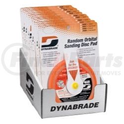 95996 by DYNABRADE - 6" Sanding Pad Counter Display (Non-Vacuum)