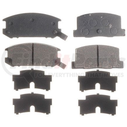 PGD528C by RAYBESTOS - Raybestos Element3 Ceramic Brake Pad Set