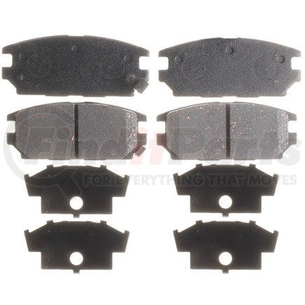 PGD532C by RAYBESTOS - Raybestos Element3 Ceramic Brake Pad Set