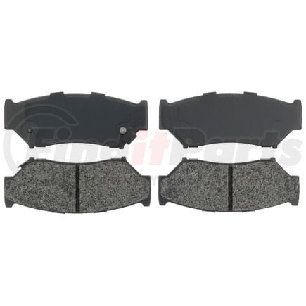 PG-D556M by RAYBESTOS - Brake Parts Inc Raybestos Element3 Overstock Metallic Disc Brake Pad Set