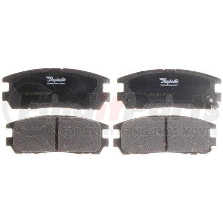 PGD580AC by RAYBESTOS - Raybestos Element3 Ceramic Brake Pad Set