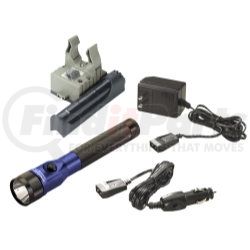 75617 by STREAMLIGHT - Stinger DS® LED Rechargeable Flashlight with AC/DC & PiggyBack, Blue