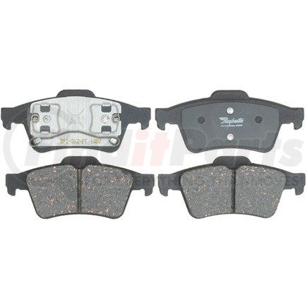PG-D973C by RAYBESTOS - Disc Brk Pad Set