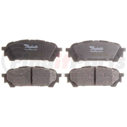 Raybestos PG-D1004C Disc Brake Pad Set Raybestos Element3 Ceramic Brake Pad Set