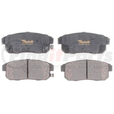 PGD1008C by RAYBESTOS - Raybestos Element3 Ceramic Brake Pad Set