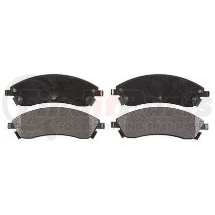 Raybestos PG-D1019AM Disc Brake Pad Set Brake Parts Inc Raybestos Element3 Overstock Metallic Disc Brake Pad Set