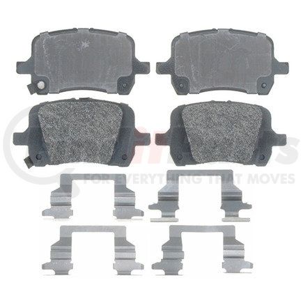 PGD1028AM by RAYBESTOS - Raybestos Element3 Metallic Brake Pad Set