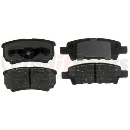 PG-D1037C by RAYBESTOS - Brake Parts Inc Raybestos Element3 Overstock Ceramic Disc Brake Pad Set