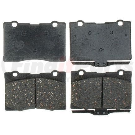 PGD1091C by RAYBESTOS - Raybestos Element3 Ceramic Brake Pad Set