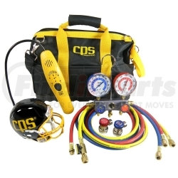 KTBLM4 by CPS PRODUCTS - Tool Bag Kit with Leak Detector and Manifold