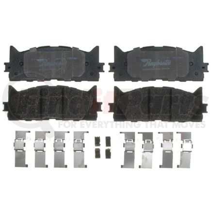 PG-D1222C by RAYBESTOS - Disc Brk Pad Set