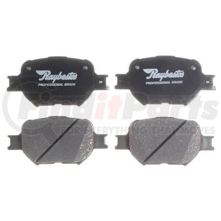PG-D817C by RAYBESTOS - Brake Parts Inc Raybestos Element3 Overstock Ceramic Disc Brake Pad Set
