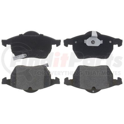 PG-D819M by RAYBESTOS - Raybestos Element3 Metallic Brake Pad Set