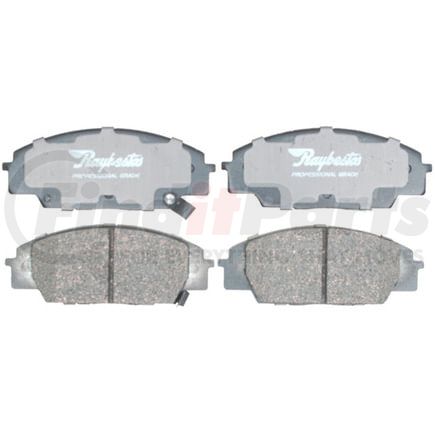 PG-D829C by RAYBESTOS - Raybestos Element3 Ceramic Brake Pad Set