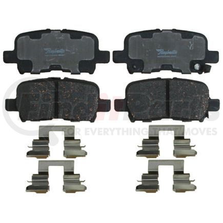PG-D865C by RAYBESTOS - Brake Parts Inc Raybestos Element3 Overstock Ceramic Disc Brake Pad Set
