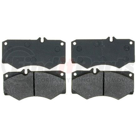 PGD927M by RAYBESTOS - Raybestos Element3 Metallic Brake Pad Set