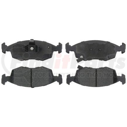 Raybestos PGD1568C Disc Brake Pad Set Raybestos Element3 Ceramic Brake Pad Set