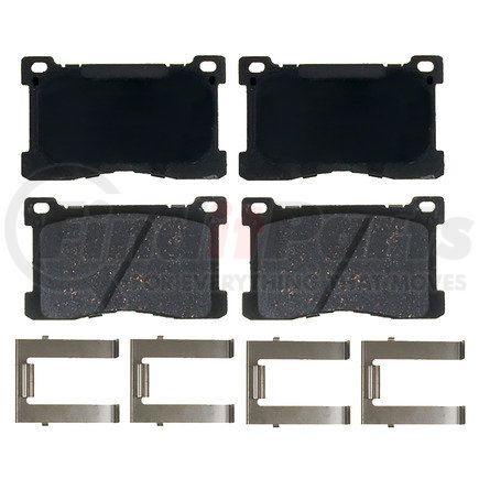 PGD1576C by RAYBESTOS - Raybestos Element3 Ceramic Brake Pad Set